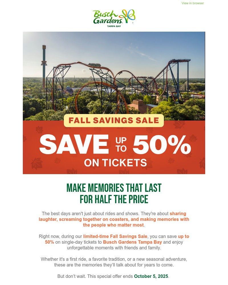 Screenshot of email with subject /media/emails/fall-savings-sale-save-up-to-50-on-tickets-hurry-offer-ends-oct-5th-72a190-croppe_GWlr6sn.jpg
