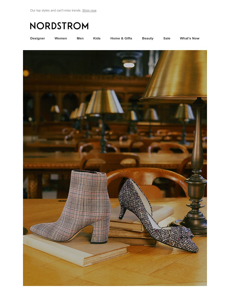 Screenshot of email with subject /media/emails/falls-essential-shoes-boots-booties-pumps-and-more-1-cropped-f7c2ac7f.jpg