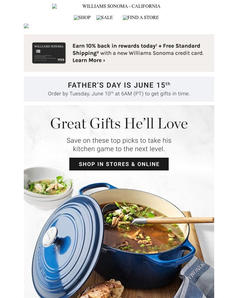 Screenshot of email with subject /media/emails/fathers-day-gift-deals-cookware-electrics-cutlery-more-dcf9ed-cropped-6c4a9664.jpg
