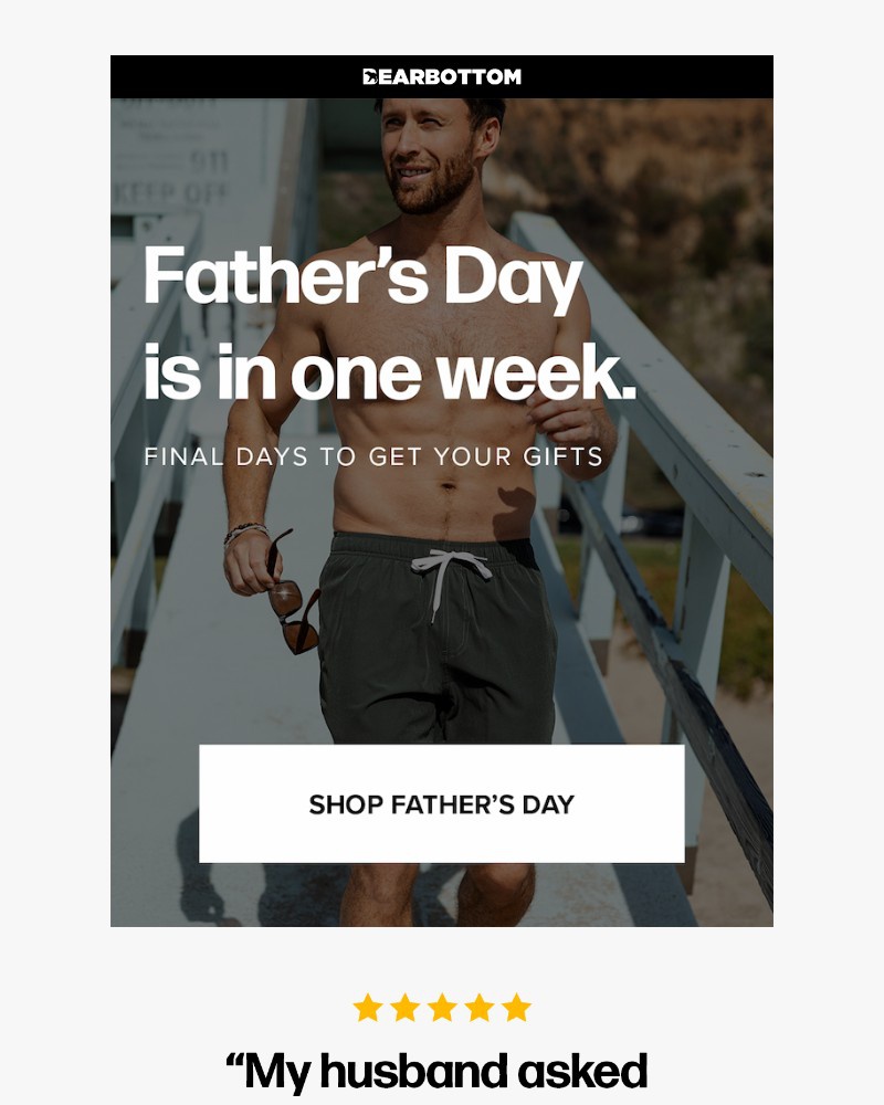 Screenshot of email with subject /media/emails/fathers-day-is-one-week-away-34a2e7-cropped-ea733016.jpg