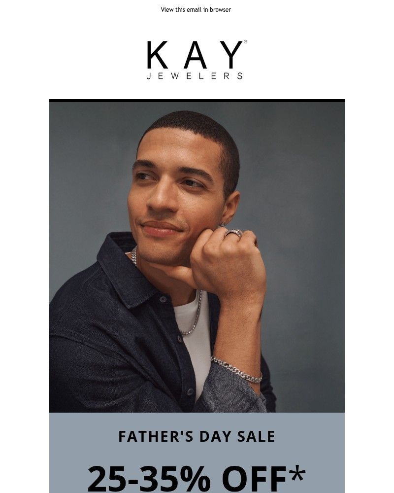 Screenshot of email sent to a Kay Newsletter subscriber