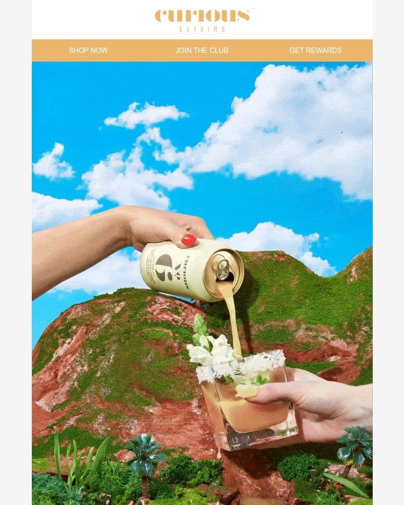 Screenshot of email sent to a Curious Elixirs Newsletter subscriber