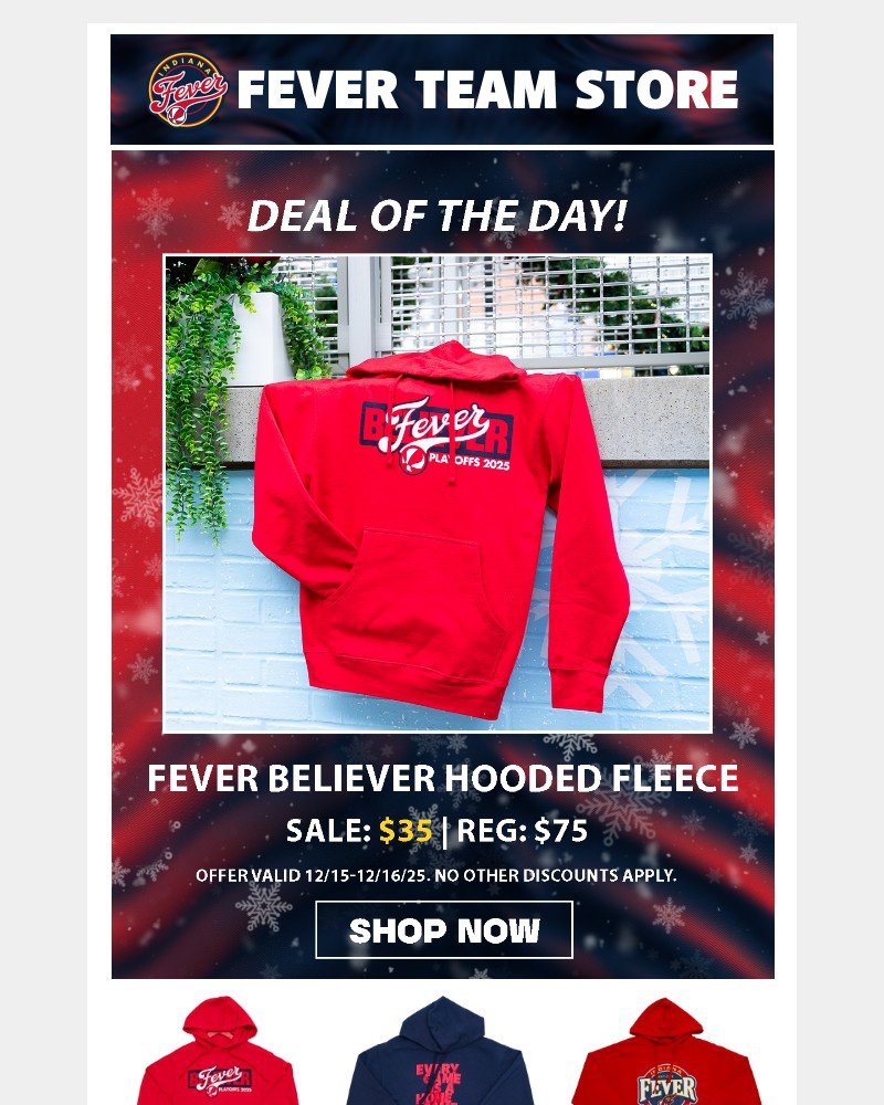 Screenshot of email with subject /media/emails/fever-believer-hoodie-35-sale-today-and-tomorrow-5790d6-cropped-71c1565e.jpg