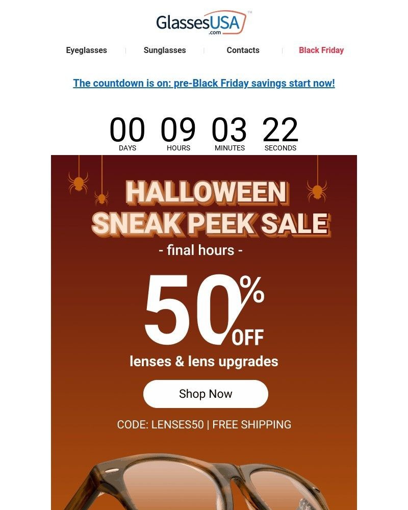 Screenshot of email with subject /media/emails/final-call-for-our-halloween-sneak-peek-sale-it-ends-midnight-2fdc13-cropped-0b2e2b55.jpg