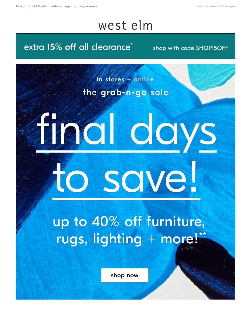 Screenshot of email with subject /media/emails/final-days-of-sale-on-sale-take-an-extra-15-off-clearance-while-you-can-cropped-6eb57f14.jpg