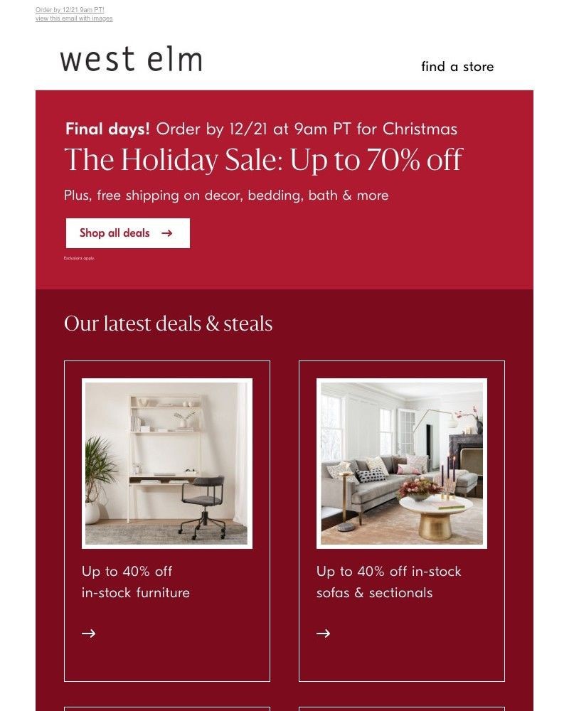 Screenshot of email with subject /media/emails/final-days-our-huge-holiday-sale-just-in-time-shipping-60acef-cropped-d7539f5d.jpg