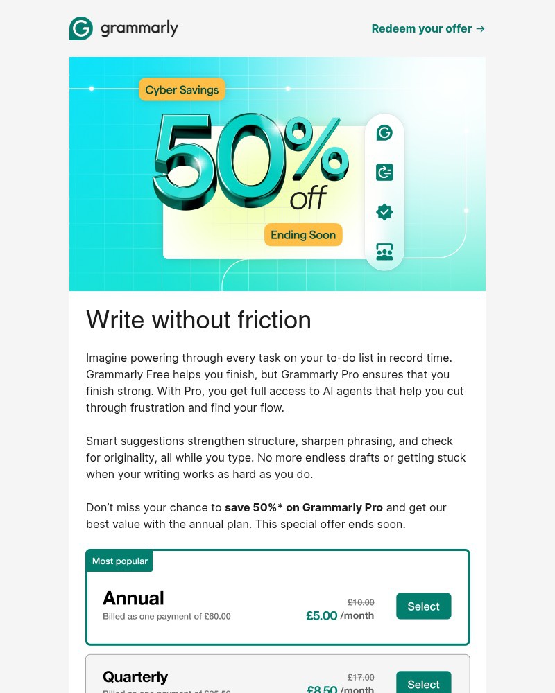 Screenshot of email with subject /media/emails/final-days-to-get-a-year-of-pro-50-off-b2c8c8-cropped-ac231600.jpg