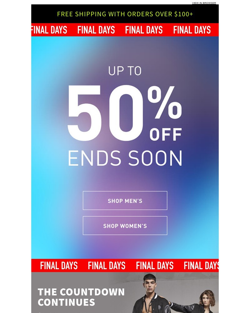 Screenshot of email with subject /media/emails/final-days-up-to-50-off-7aac95-cropped-f3cfc862.jpg