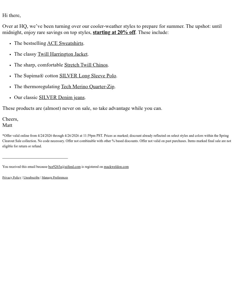 Screenshot of email with subject /media/emails/final-hours-20-off-during-the-spring-clearout-sale-05862f-cropped-b79693f1.jpg
