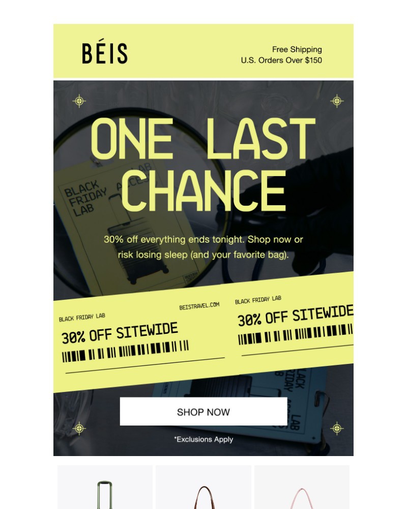 Screenshot of email sent to a Beis Newsletter subscriber