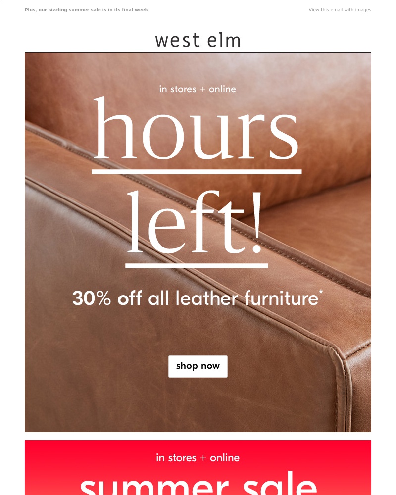 Screenshot of email with subject /media/emails/final-hours-for-30-off-leather-furniture-dont-miss-out-on-that-new-sofa-cropped-e50e68ef.jpg