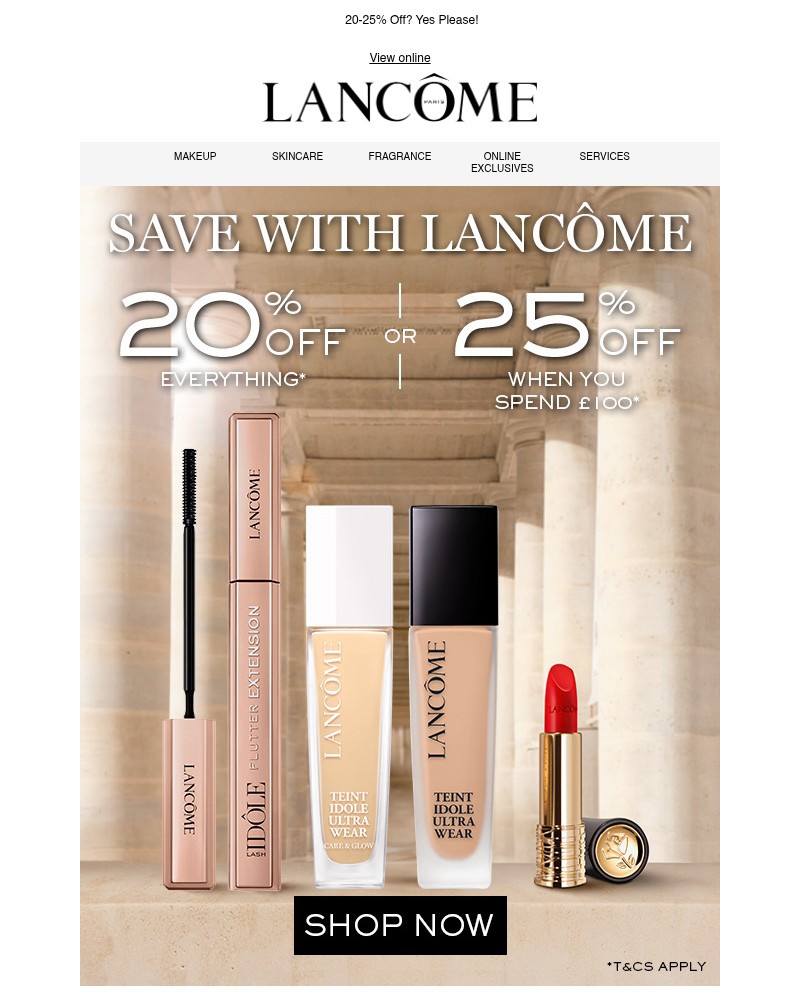 Screenshot of email with subject /media/emails/final-hours-lancome-summer-savings-end-today-d2455f-cropped-bb67aa73.jpg