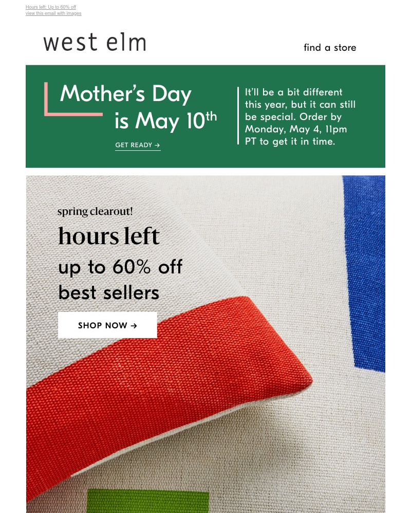 Screenshot of email with subject /media/emails/final-hours-our-spring-clearout-last-chance-for-mothers-day-gifts-cropped-fe454fc9.jpg