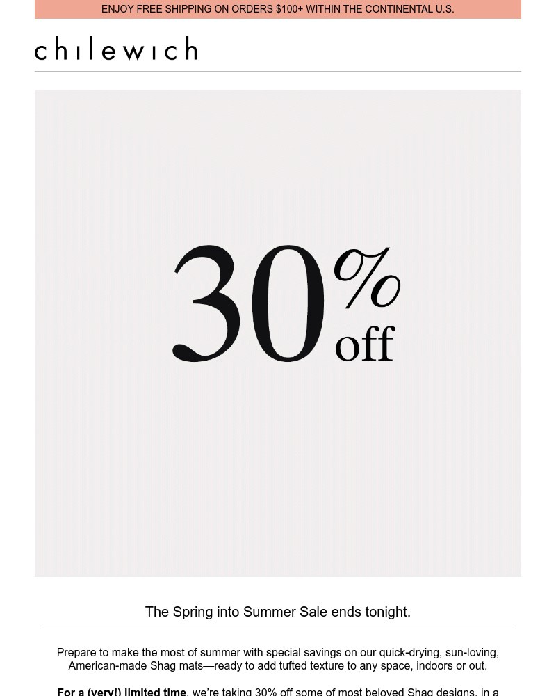 Screenshot of email with subject /media/emails/final-hours-save-on-shag-mats-5bd7a6-cropped-61b61978.jpg