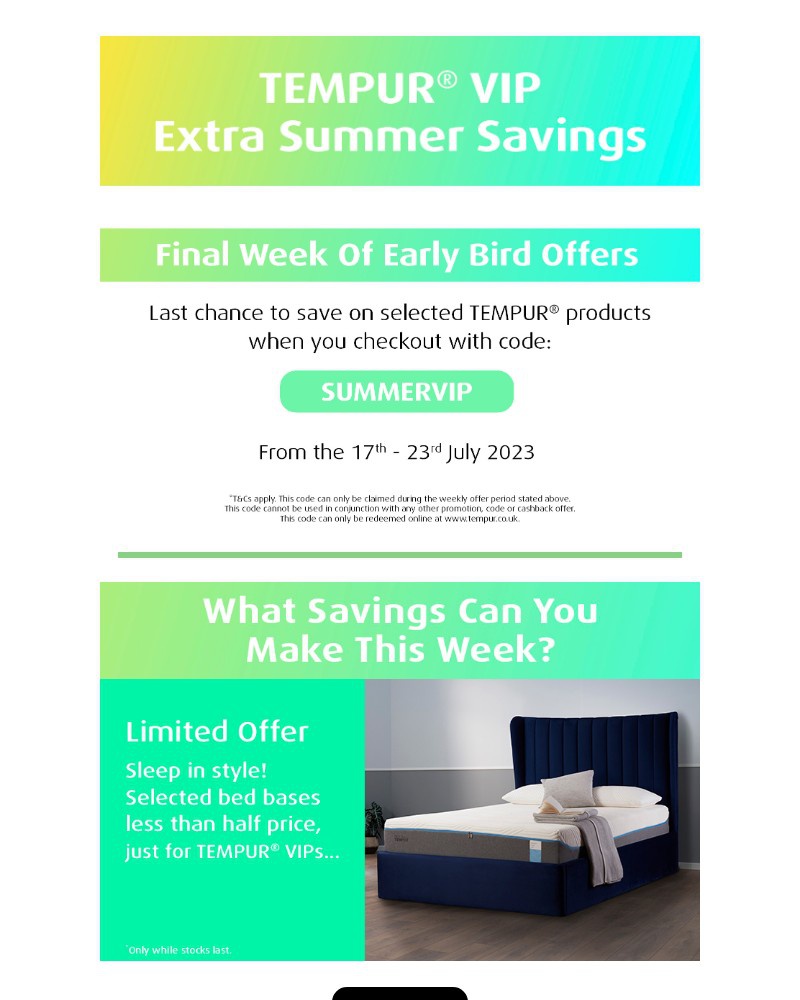 Screenshot of email with subject /media/emails/final-week-of-extra-special-vip-summer-savings-dont-miss-out-45fbe1-cropped-1b965c6d.jpg