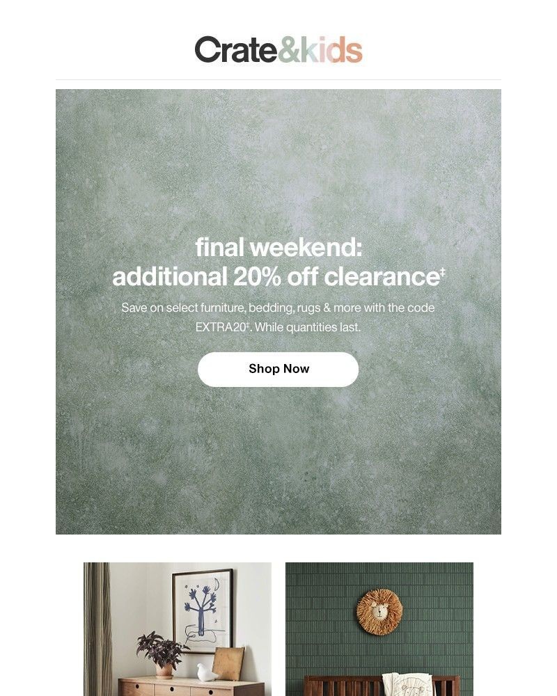 Screenshot of email with subject /media/emails/final-weekend-additional-20-off-clearance-82905b-cropped-2bbcaed1.jpg