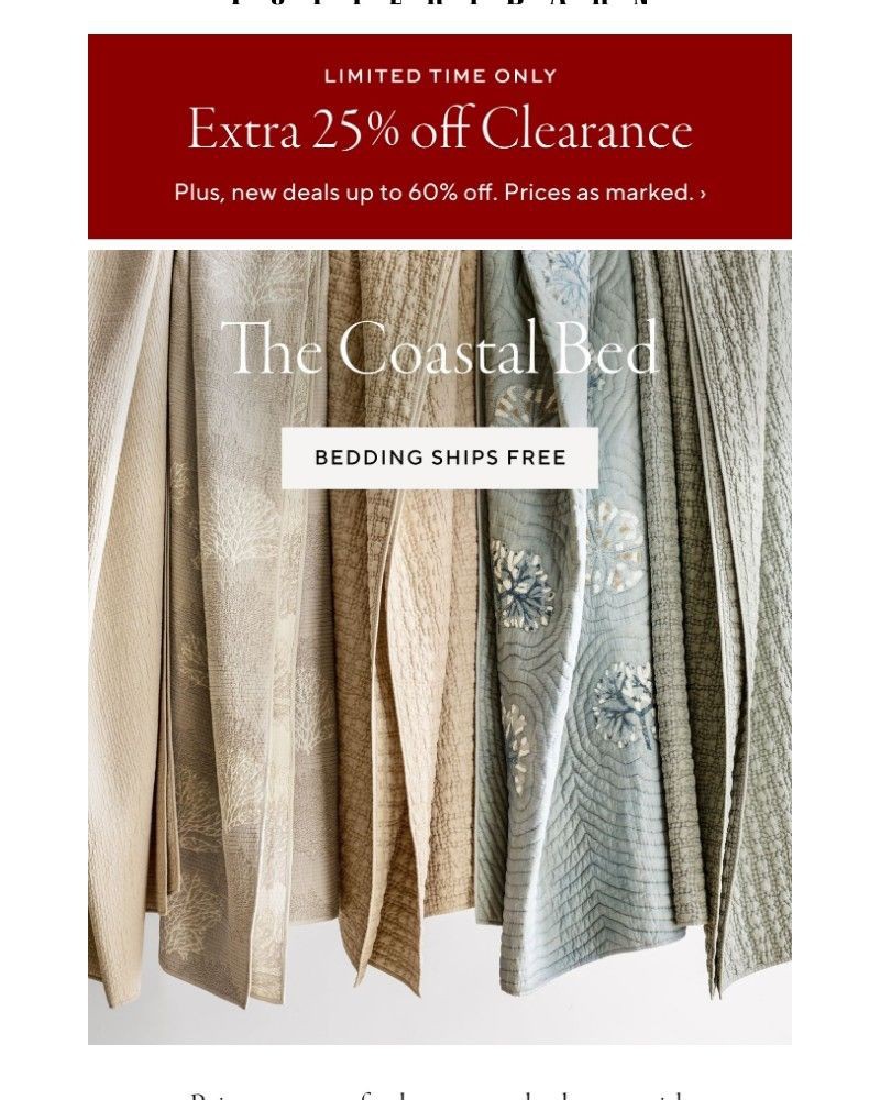 Screenshot of email with subject /media/emails/final-weekend-for-extra-25-off-clearance-bedding-looks-inspired-by-the-coast-79d6_na6ORT3.jpg