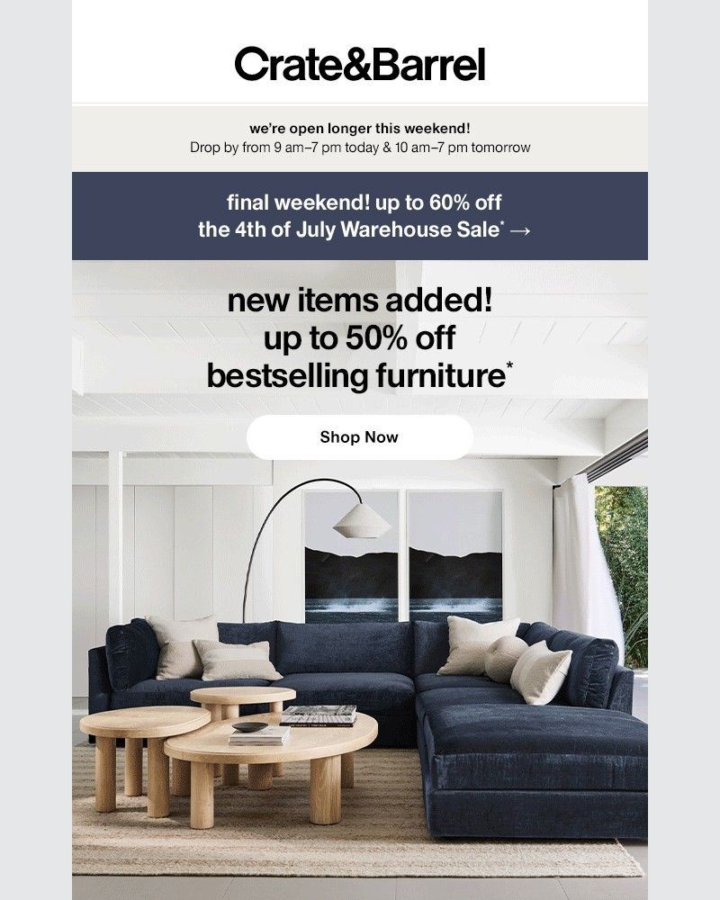 Screenshot of email with subject /media/emails/final-weekend-for-up-to-50-off-bestselling-furniture-d83f4e-cropped-c1b62d19.jpg