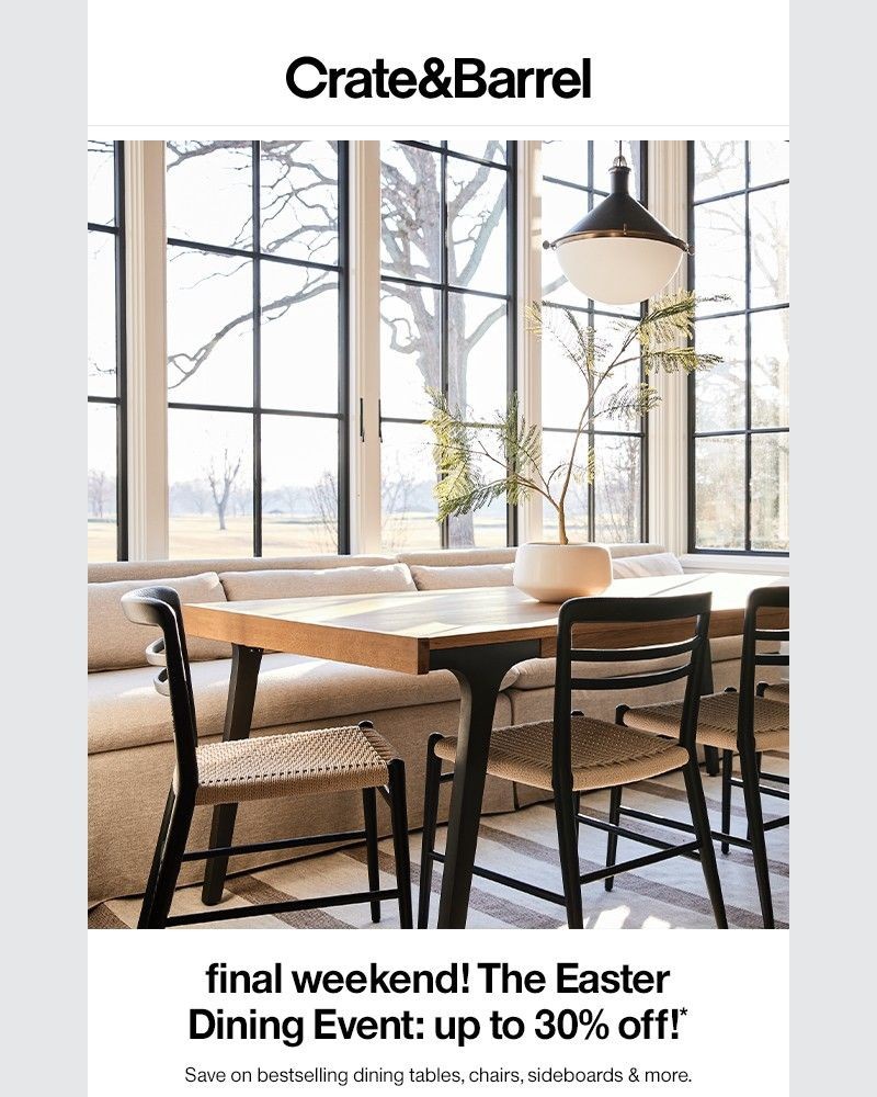 Screenshot of email with subject /media/emails/final-weekend-up-to-30-off-the-easter-dining-event-8b0d5a-cropped-892848cb.jpg