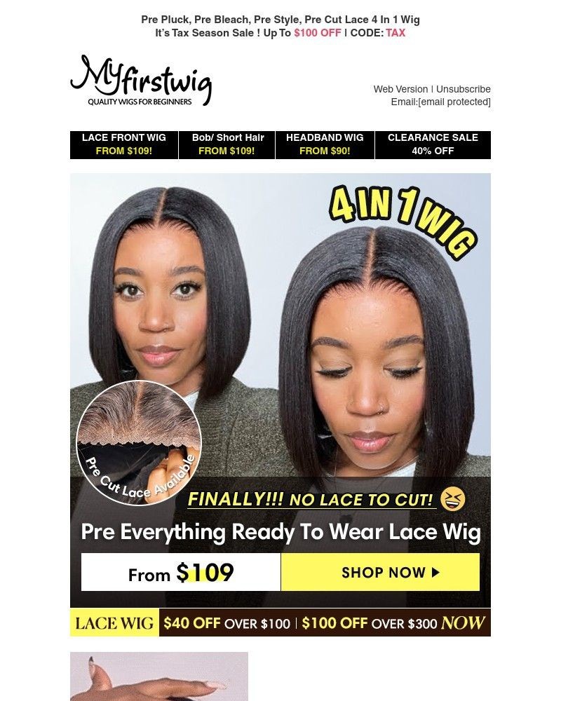 Screenshot of email with subject /media/emails/finally-no-lace-to-cut4-in-1-pre-everything-ready-to-wear-wig-from-109-6152a2-cro_BK194ZU.jpg