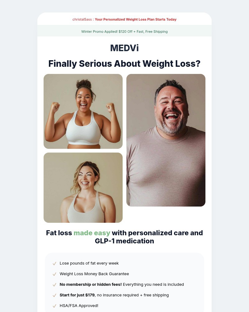 Screenshot of email sent to a Bonobos Newsletter subscriber