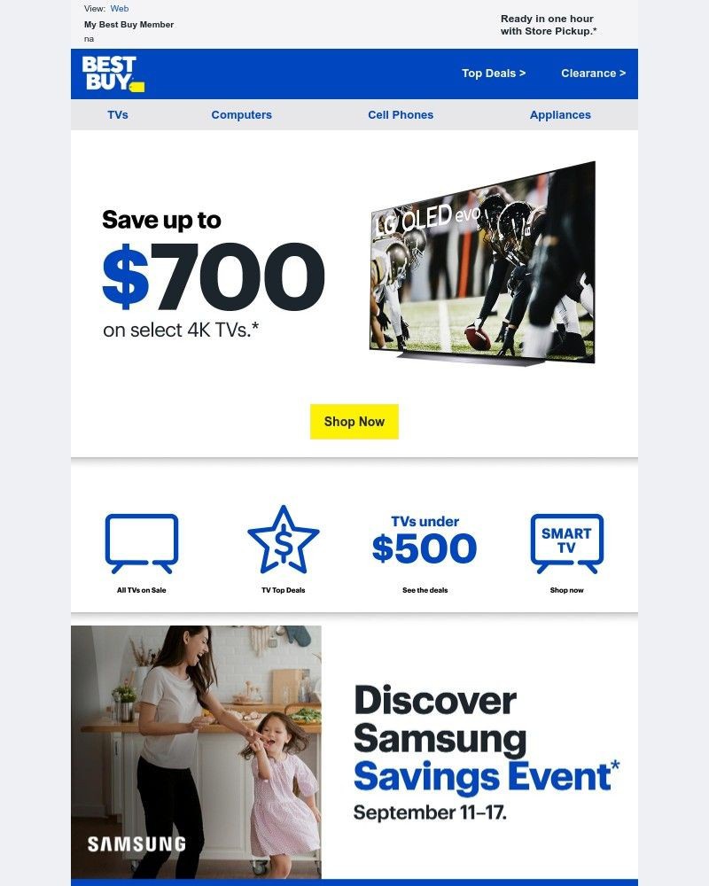 Best Buy Email Newsletters: Shop Sales, Discounts, and Coupon Codes