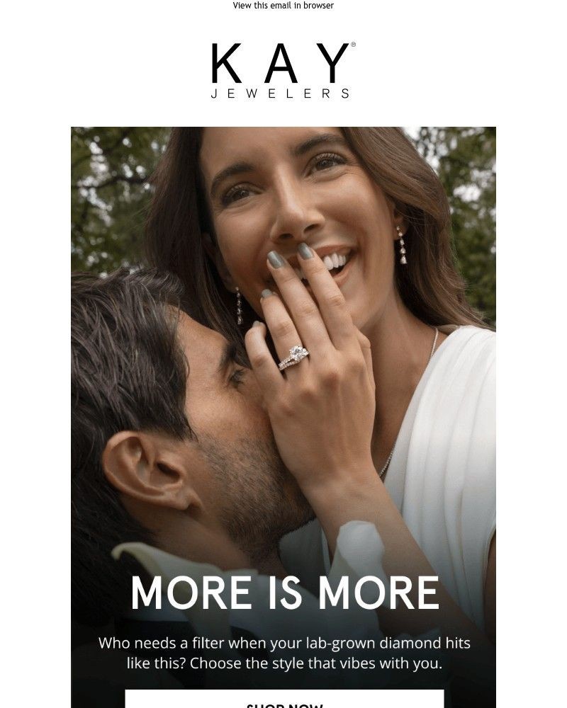 Screenshot of email sent to a Kay Newsletter subscriber