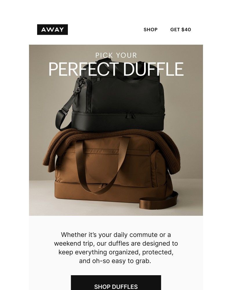 Screenshot of email with subject /media/emails/find-the-right-duffle-for-you-e0c2d0-cropped-3663ab88.jpg