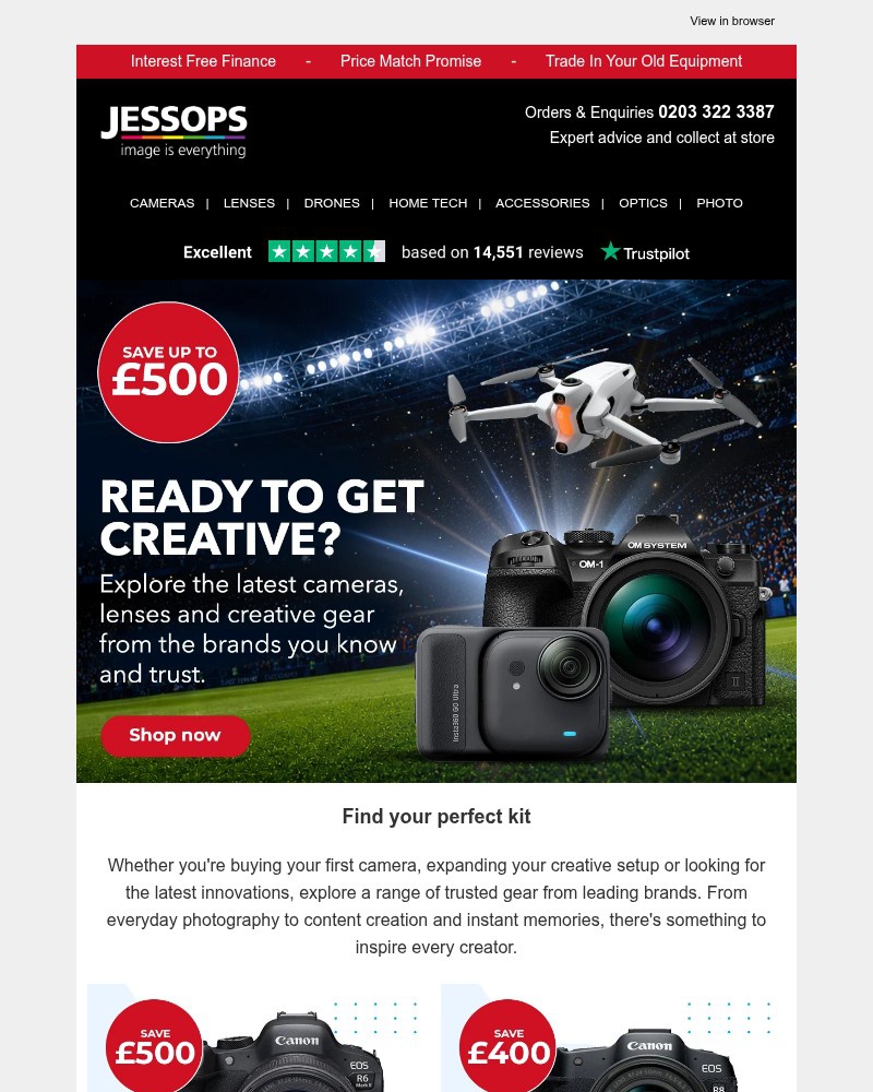 Screenshot of email with subject /media/emails/find-your-perfect-camera-and-more-this-weekend-377e9d-cropped-c15cc61e.jpg
