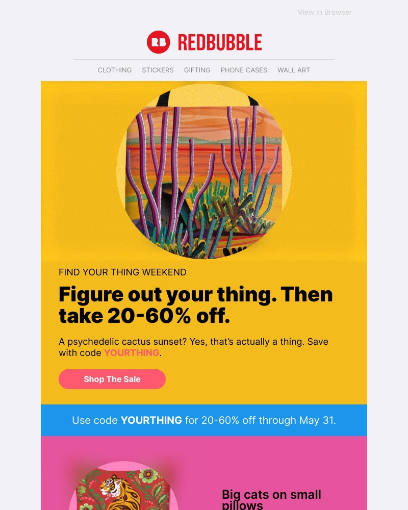 Screenshot of email with subject /media/emails/find-your-thing-weekend-is-back-20-60-off-everything-886853-cropped-a58da7b0.jpg