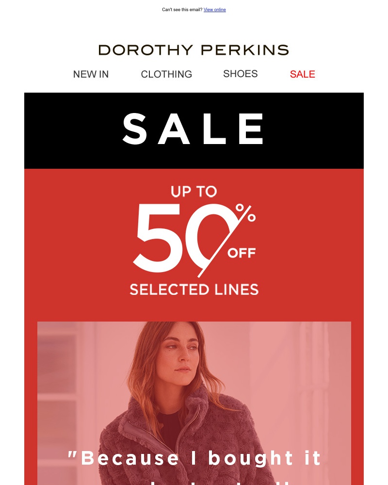 Screenshot of email with subject /media/emails/find-yourself-a-sale-treat-cropped-d3cb4479.jpg