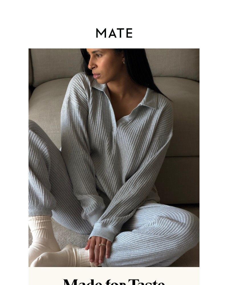 Screenshot of email sent to a MATE the Label Newsletter subscriber