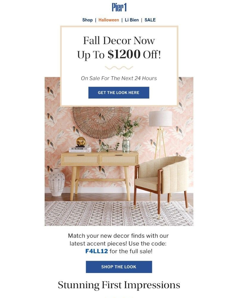 Screenshot of email with subject /media/emails/first-looks-explore-everything-new-to-pier1-6e9a0c-cropped-06708293.jpg