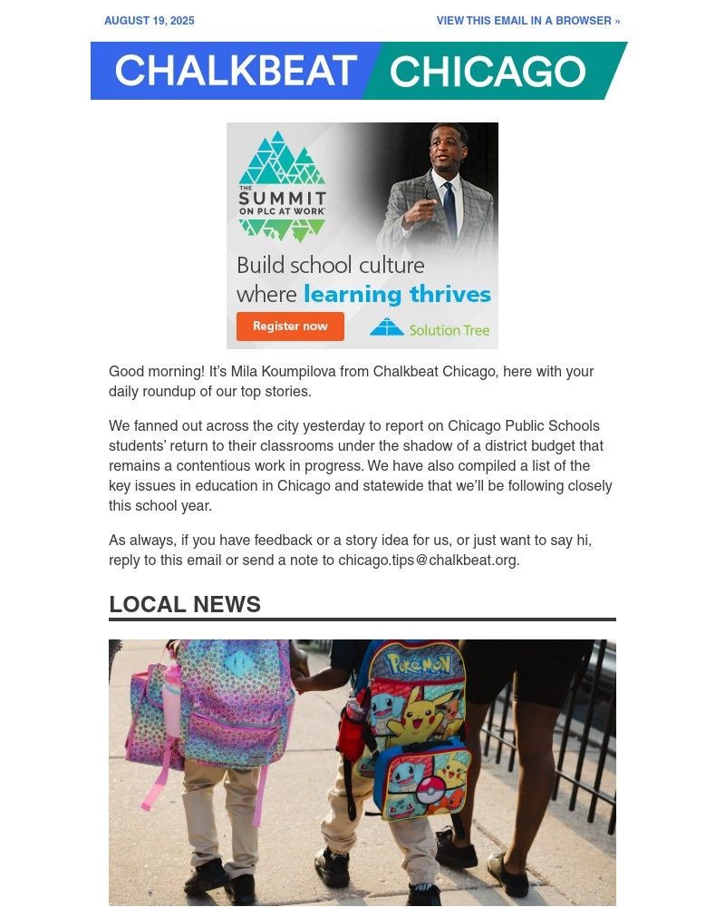 Screenshot of email with subject /media/emails/five-things-were-watching-as-chicago-students-return-to-school-e0c048-cropped-72a5f1b3.jpg