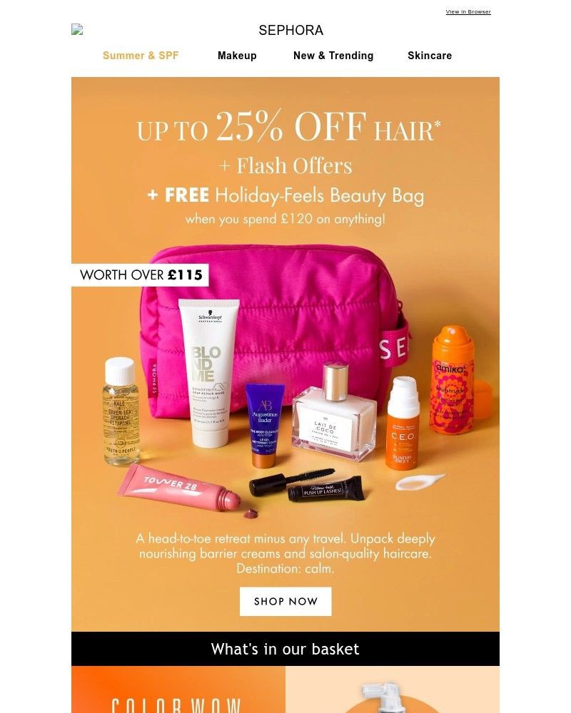 Screenshot of email with subject /media/emails/flash-offers-up-to-25-off-haircare-free-beauty-bag-when-you-spend-120-on-anything_IJwtvEK.jpg