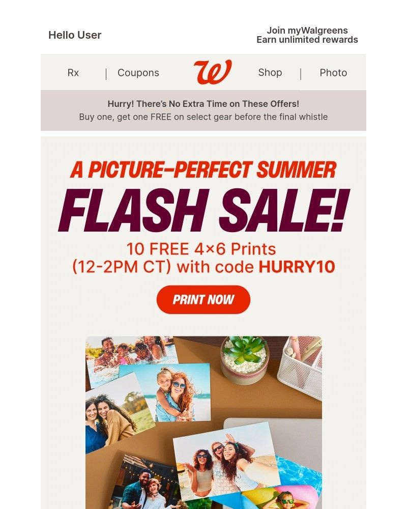 Screenshot of email with subject /media/emails/flash-sale-10-free-4x6-prints-274333-cropped-273e0e7f.jpg
