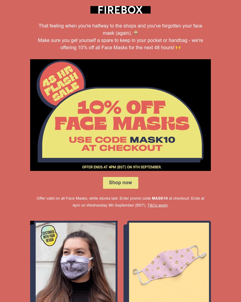 Screenshot of email with subject /media/emails/flash-sale-10-off-face-masks-dd6fe4-cropped-baf8aef0.jpg