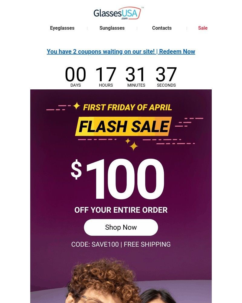 Screenshot of email with subject /media/emails/flash-sale-100-off-for-the-1st-friday-of-april-8921e7-cropped-9bd02740.jpg