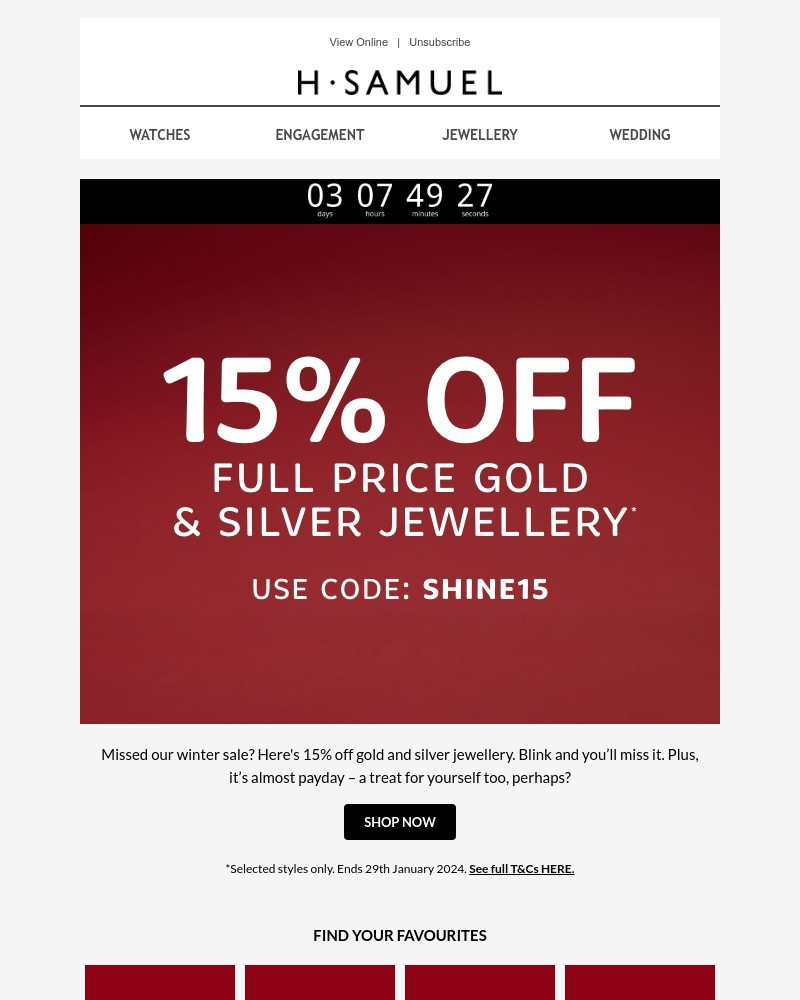 Screenshot of email with subject /media/emails/flash-sale-15-off-bold-gold-or-cool-silver-de4d0e-cropped-14f3269b.jpg