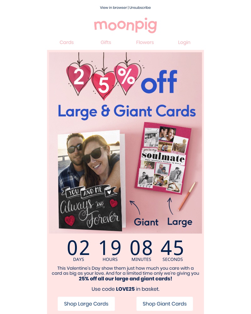 Screenshot of email with subject /media/emails/flash-sale-25-off-large-and-giant-cards-cropped-af06d286.jpg