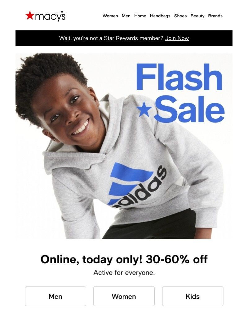 Screenshot of email with subject /media/emails/flash-sale-30-60-off-active-looks-for-men-women-kids-ad8688-cropped-a17cd69d.jpg