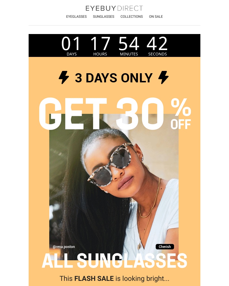 Screenshot of email with subject /media/emails/flash-sale-30-off-all-sunglasses-cropped-d5b28c6a.jpg