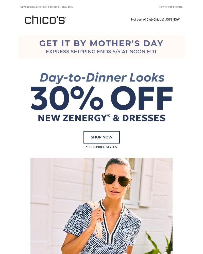 Screenshot of email with subject /media/emails/flash-sale-30-off-day-to-dinner-looks-78eaa4-cropped-367f9232.jpg