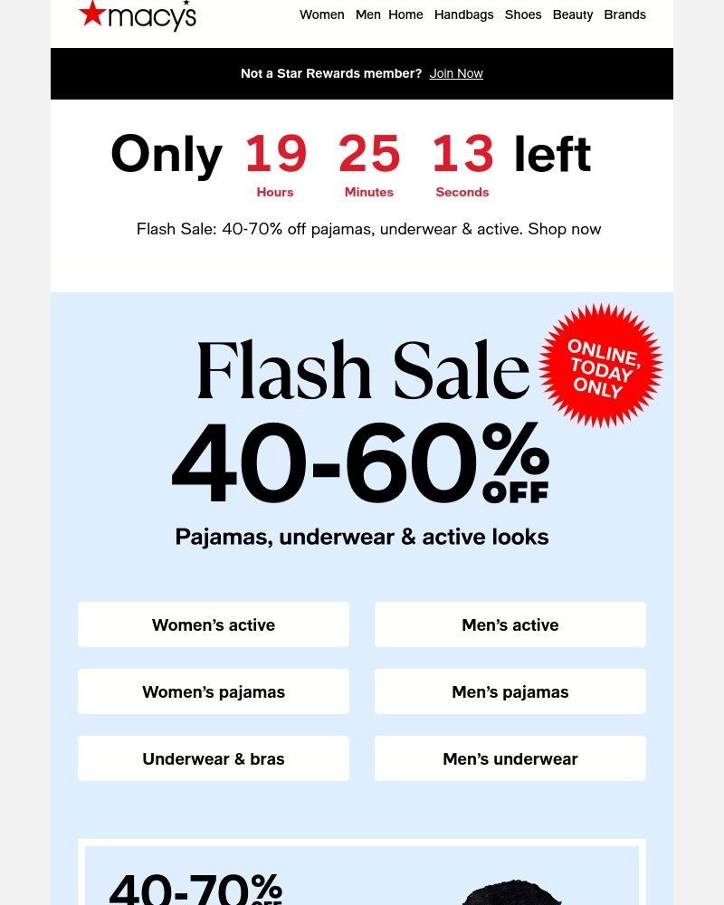 Screenshot of email with subject /media/emails/flash-sale-40-60-off-pajamas-underwear-active-11618a-cropped-dc167dec.jpg