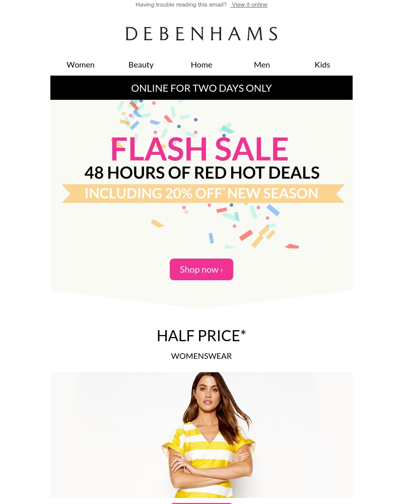 Screenshot of email with subject /media/emails/flash-sale-48-hours-of-red-hot-deals-cropped-b808880b.jpg