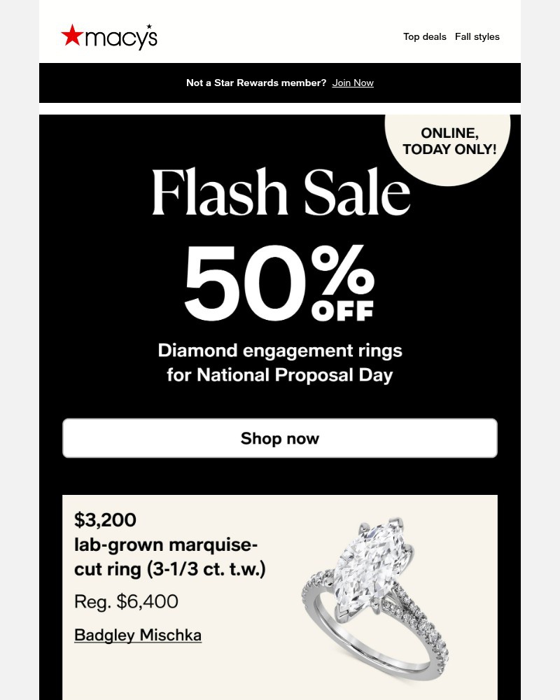 Screenshot of email with subject /media/emails/flash-sale-50-off-diamond-engagement-rings-05df4a-cropped-bdb70355.jpg