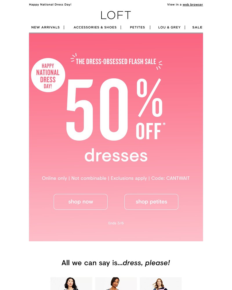 Screenshot of email with subject /media/emails/flash-sale-50-off-dresses-306a74-cropped-82ead254.jpg