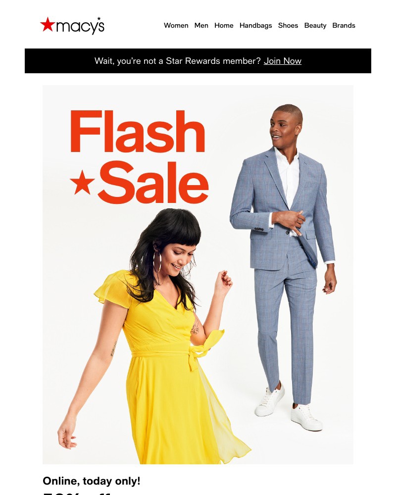 Screenshot of email with subject /media/emails/flash-sale-50-off-dresses-mens-suitstoday-only-3252ed-cropped-df200dba.jpg