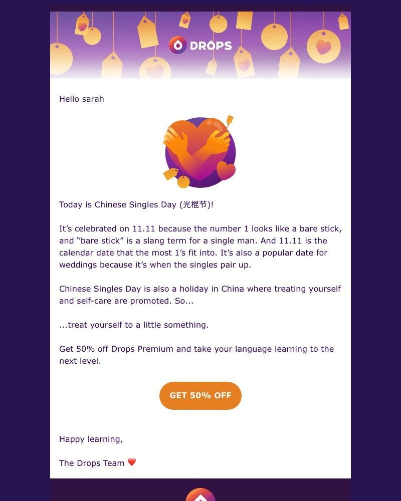 Screenshot of email with subject /media/emails/flash-sale-50-off-drops-premium-abe5ce-cropped-81d2df89.jpg