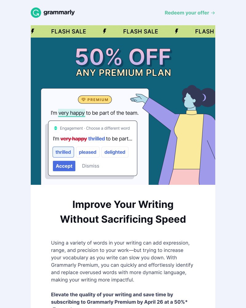Screenshot of email with subject /media/emails/flash-sale-50-off-grammarly-premium-a0d87b-cropped-8d55dad9.jpg